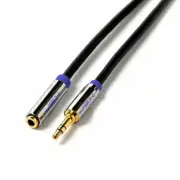 6' ft Headphone Speaker Extension cable 1/8" 3.5mm Stereo Jack Male to Female PR