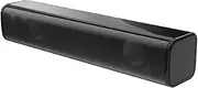 JSEIAJB Desktop Wired Speaker Heavy Bass Powered Stereo Soundbar Audio Jack Subwoofer for Home Office Computer