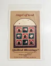 Angel of God Guardian Angel Prayer Quilt Pattern Quilted Blessings Applique