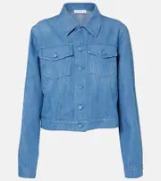 [Gabriela Hearst] Gabriela Hearst Roland denim jacket AU 16 blue