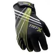 Riding Gloves Winter Mountain Bike Gloves Touch Screen Bike Gloves Black yellow line_M