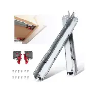 knobelite 6 Pairs 21 Inch Undermount Drawer Slides, Self Soft Close Full Exte...