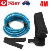 4m Swim Bungee Trainer Training Belt Resistance Leash Stationary Swimming System