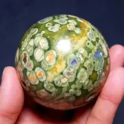 HOT369.5g 67mm Natural sparrow agate Crystal Ball 34A81+
