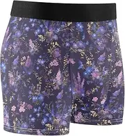 [FRODOTGV] Chic Purple Flower Mens Boxer Briefs Shorts Workout Underwear for Men Compression Interiores Para Hombres