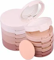 Pure Vie® Professional 5 Colours Face Powder Concealer Cream Camouflage Palette Cover Makeup - Ideal for Both Professional and Personal Use