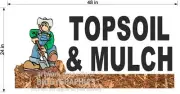 2' X 4' TOPSOIL TOP SOIL AND MULCH NEW!