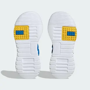 adidas 中童 大童 運動鞋 LEGO RACER TR21 魔鬼氈 童鞋 樂高 積木 可愛 白藍 IF2888