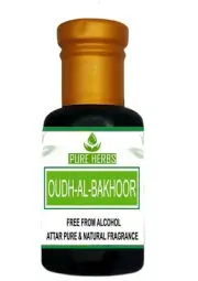 Pure Herbs Oudh Al Bakhoor Attar Natural Fragrance Free From Alcohol For Unisex
