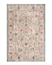nuLOOM Vintage Floral Lenore Rug 5' x 8' NoColor