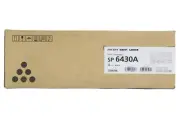 Ricoh Savin Lanier Genuine SP 6430A Black Toner Print Cartridge 407507 (M915-17)