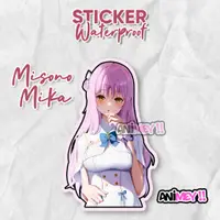 在飛比找蝦皮購物優惠-Misono Mika 貼紙動漫防水貼紙