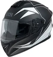 IXS 216 2.0 Helmet, black-white, Size XS for Men Black White