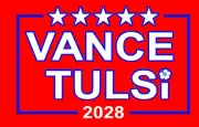 Vance Tulsi 2028 Presidental Election USA Metal Fridge Magnet 2.5x4 7274