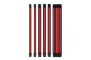 Antec Sleeved Extension PSU Cable Kit V2 - Red/Black [PSUSCB30-201-R/B]