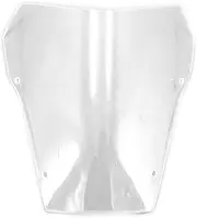 Motorcycle Windshield for Yamaha XT660 R XT 660 R XT660R XT-660R 2004-2016 Motorcycle Windshield Windscreen Wind Shield Screen Deflectors windscreen Double Bubble(Heighten 10cm Clear)