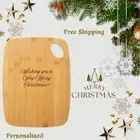 Customised Personalised Engraved Cheese Board Christmas Gift Present