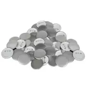 500pcs PinBack Button Parts 44mm DIY Badge Custom Print Badges Brooch Pins Set