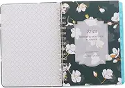 WEKAMOS Day Planner Notebook English Monthly Scheduler for Students Compact for School Office and Travel Month Utility Calendar