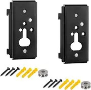 1 Pair Black Recessed Wall Mount Bracket for Bose Wb-50 Wb 50 Series II Slideconnect - Black (716402-0010)