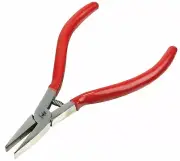 FLAT NOSE PLIERS 5" WITH SPRING JEWELRY MAKING REPAIR TOOL HOBBY CRAFT
