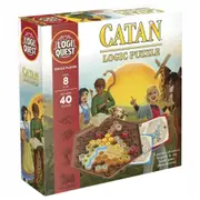 Logiquest Catan Logic Puzzle Board Game