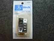 BIRCH - HOOK "N" EYE CLOSURES - 3 SETS - ITEM CODE 012026