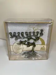 Tree of life antiqued aluminum gold