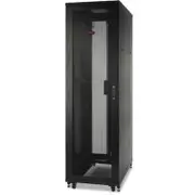 APC NetShelter SV 42U Rack Cabinet - 482.60 mm Rack Width - Black - AR2400FP1