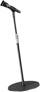 rockible Versatile Mic Stand with Pedestal for Home Studio and Performance, without Holder Tray