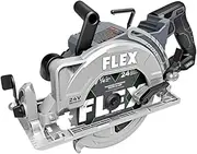 [Flex] 24V Brushless Cordless 7-1/4-Inch Rear Handle Circular Saw Tool Only, Battery and Charger Not Included - FX2141R-Z