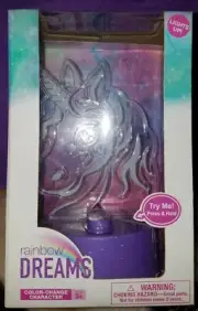 RAINBOW DREAMS UNICORN COLOR - CHANGE CHARACTER LIGHTS UP
