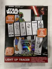 Disney Star Wars Light Up Tracer Play Art Set