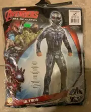 Marvel Avengers Age Of Ultron Youth Medium Ultron Costume NEW w/ Mask