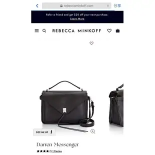 Rebecca Minkoff Darren Messenger 大款 信封包 郵差包