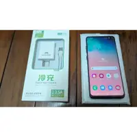 在飛比找蝦皮購物優惠-三星 Galaxy S10+ 九成新 白 8G/128G 4