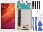 LYX LCD Screen and Digitizer Full Assembly with Frame for Xiaomi Redmi Note 5A(Black) Highly Recommended (Color : White)