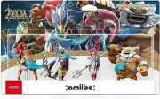 The Legend of Zelda Breath of the Wild - Champions Amiibo 4-Pack from Japan