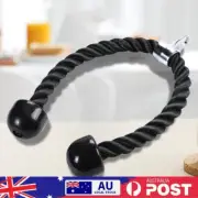Cable Machine Attachment Push Pull Down Cord with Handles Multi Workout Rope