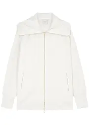 Varley Raleigh Stretch-jersey Sweatshirt - Ivory - S (UK8-10 / S) S (UK8-10 / S)