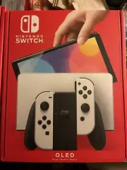 Nintendo Switch OLED Model HEG-001 Handheld Console - 64GB - White