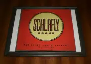 SCHLAFLY BRAND BEER FRAMED COLOR AD PRINT - SAINT LOUIS BREWERY