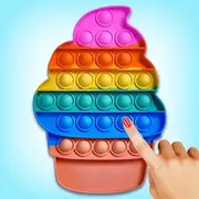 Pop It Fidget Toys Bubble Push: Fidgets Toy Antistress ASMR Relax Game