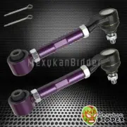 Purple Rear Adjustable Camber Kit + Ball Joint Honda Accord 03-07 TSX 04-08