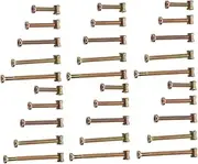 Wooden Bed Crib Screws Bolts Nuts Assortment Sturdy Carbon Steel Screws for DIY Projects