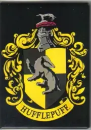 ATA-BOY HARRY POTTER HUFFLEPUFF CREST MAGNET 2.5” X 3.5” NEW