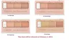 Canmake Color Mixing Concealer Concealer 3 Color Palette 4.2g With 4 Colors