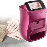 QLXYYFC Mobile Nail Machine,Integrated Manicure and Drying Nail Printer, Nail Painting Machine for Home Use and Nail Studios