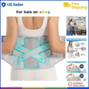 Back Brace Polyester X-Large Support Belt for Lower Back Herniated Disc Sciatica
