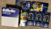 CASE of Gillette Fusion Proglide 5 Flexball Men's 5-Blade Razor, 6 PACK SEALED